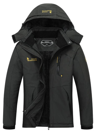 Moerdeng Womens Waterproof Ski Jacket Warm Winter Snow Coat Hooded Raincoat 