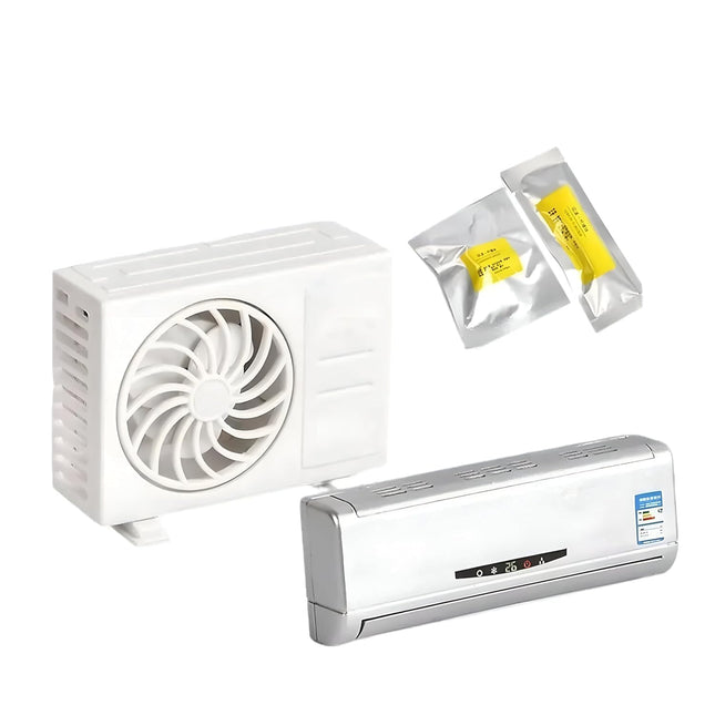 Monarchie Miniature AC design Solar-Powered Car Air freshner with a built-in Perfume Diffuser 