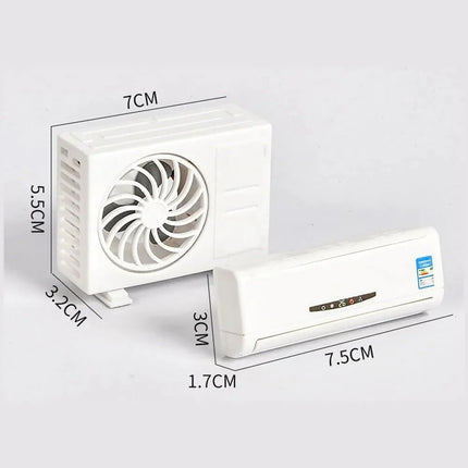 Monarchie Miniature AC design Solar-Powered Car Air freshner with a built-in Perfume Diffuser 