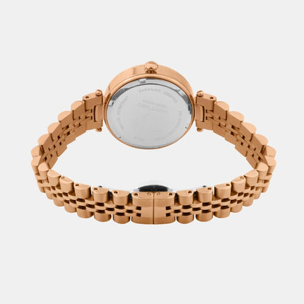 Mont Neo Women Quartz Blue Dial Analog Metal Watch 4505E-M3305 