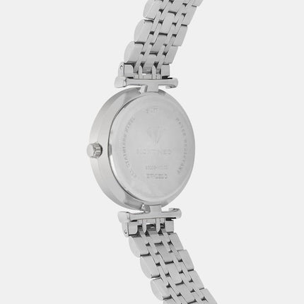 Mont Neo Women Quartz Blue Dial Analog Metal Watch 9010E-M1105 