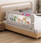 Moppets Bed Rails for Baby Safety/Bed Side Protactor Guard from Falling with Instant Set up, 14 Level Hight Adjustment & Easy to Fold - (1.8 Meter/ 6FT) (1) 