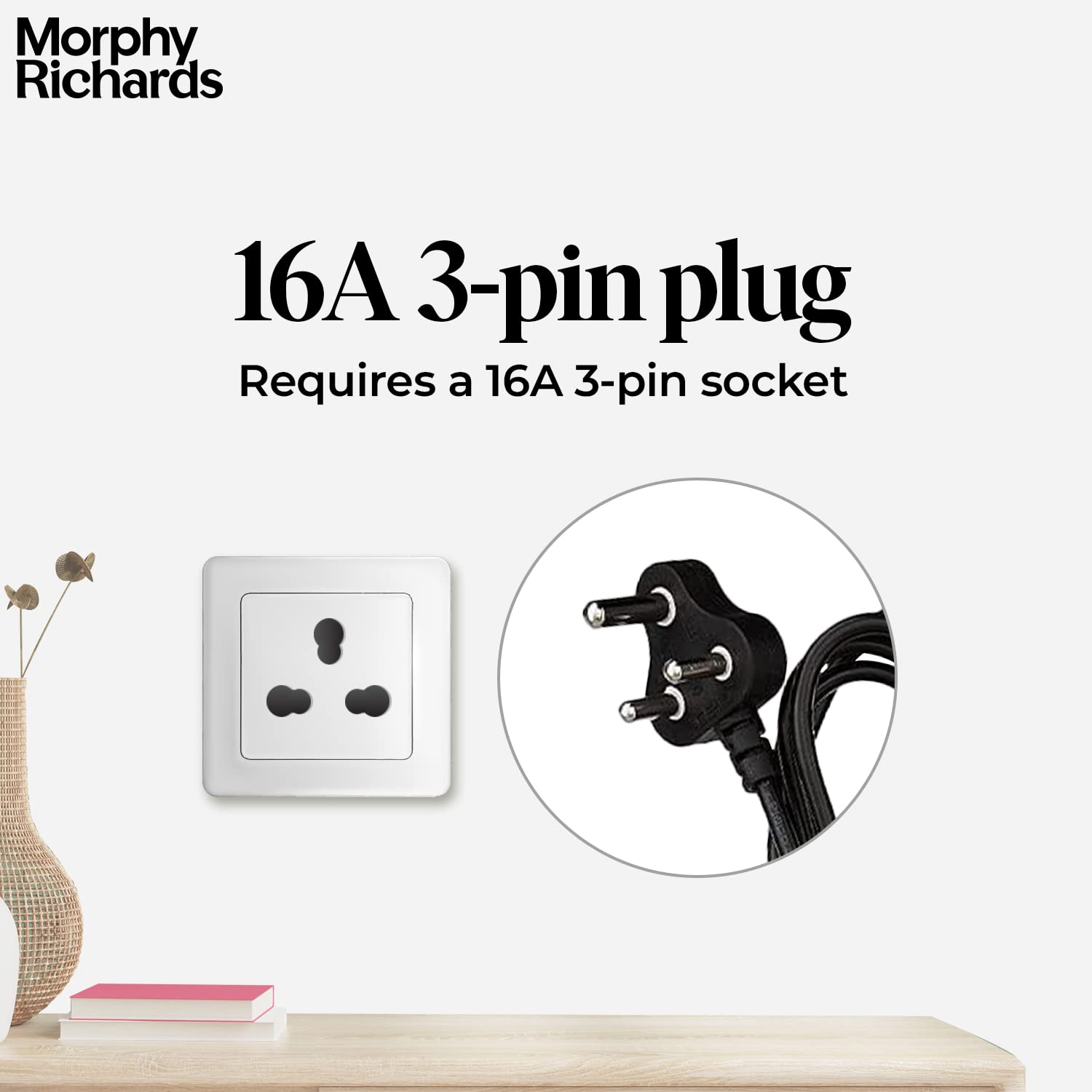 Morphy Richards OFR 09 Fin Oil Filled Room Heater 2000 Watt Grey ISI Approved 