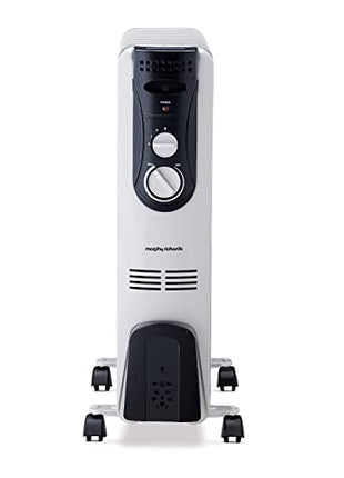 Morphy Richards OFR 09 Fin Oil Filled Room Heater 2000 Watt Grey ISI Approved 