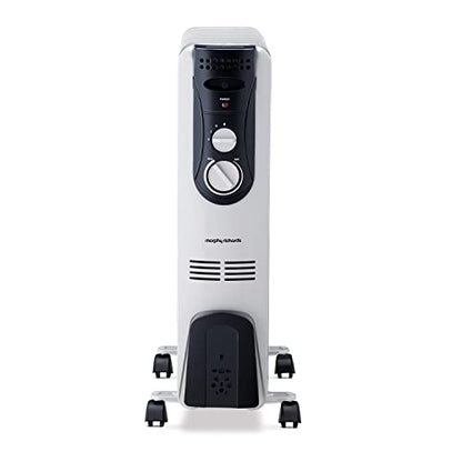 Morphy Richards OFR 09 Fin Oil Filled Room Heater 2000 Watt Grey ISI Approved 