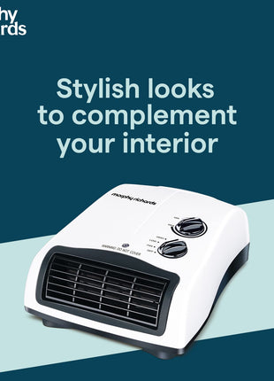 Morphy Richards Orbit 2000 Watts PTC Room Heater (White) 