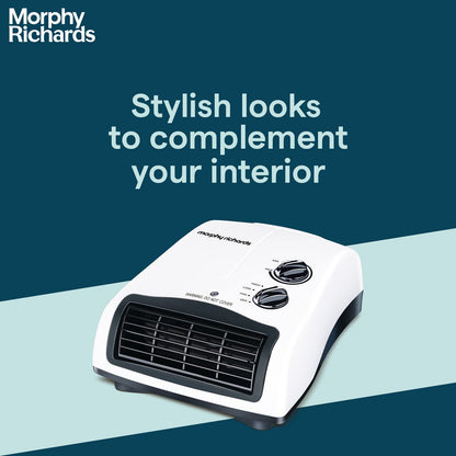 Morphy Richards Orbit 2000 Watts PTC Room Heater (White) 