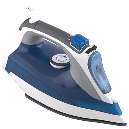 Morphy Richards Super Glide 2000 Watts Steam Iron With Steam Burst, Vertical And Horizontal Ironing, Ceramic Coated Soleplate, Blue 