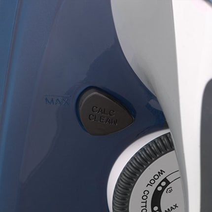 Morphy Richards Super Glide 2000 Watts Steam Iron With Steam Burst, Vertical And Horizontal Ironing, Ceramic Coated Soleplate, Blue 