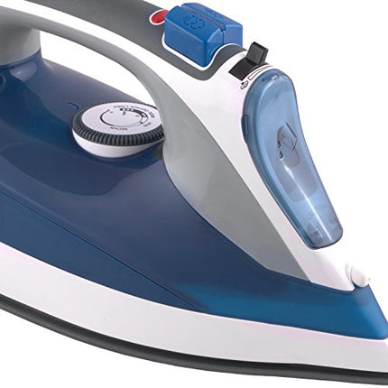 Morphy Richards Super Glide 2000 Watts Steam Iron With Steam Burst, Vertical And Horizontal Ironing, Ceramic Coated Soleplate, Blue 