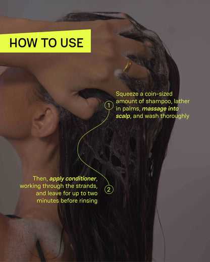 Moxie Beauty HydroRepair Wash Duo | Sulfate-Free Shampoo & Protein-Enriched Conditioner | Deep Hydration & Strengthening | Frizz Control & Damage Repair | 200 ml + 175ml 