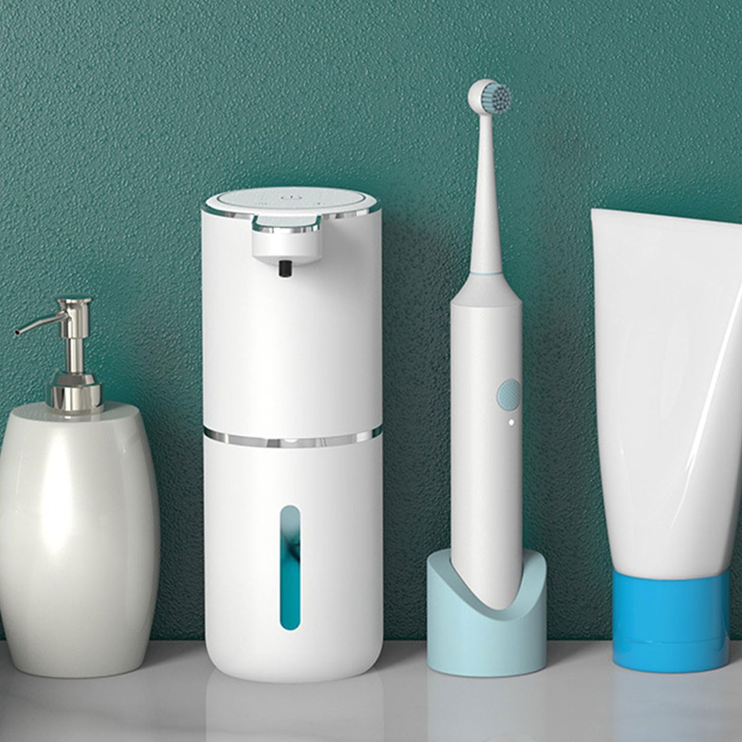 Multi-purpose Wall-mounted Hotel Household Bathroom Touchless Hand Sanitizers InfraredsSensor Shower Gel Soap Dispenser Wall Mounted Soap Dispenser Homeessential Children And Adult Soap Dispenser Gel 