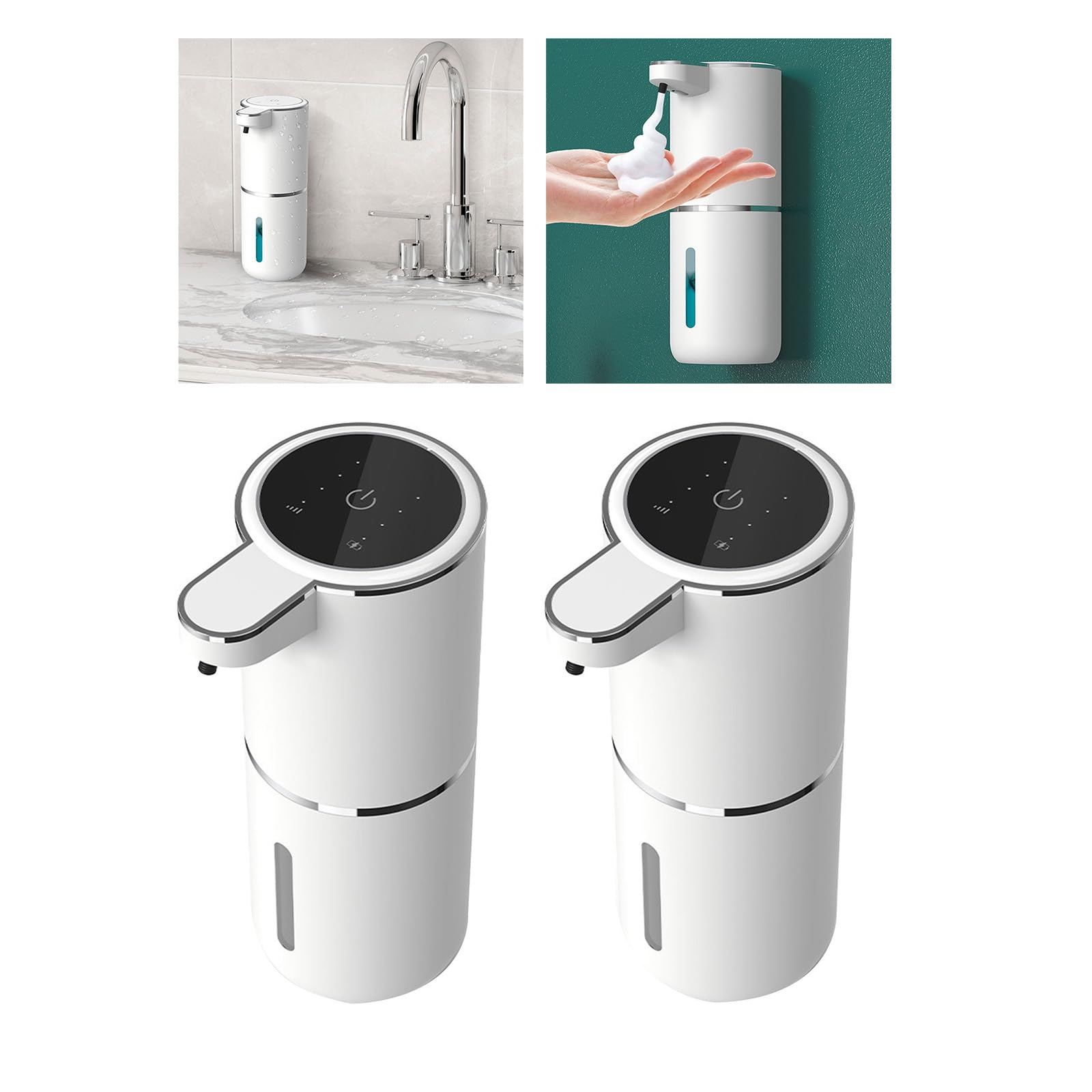 Multi-purpose Wall-mounted Hotel Household Bathroom Touchless Hand Sanitizers InfraredsSensor Shower Gel Soap Dispenser Wall Mounted Soap Dispenser Homeessential Children And Adult Soap Dispenser Gel 
