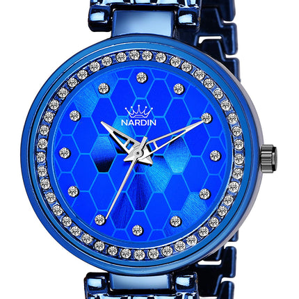 NARDIN Analogue Blue Dial Women's Watch NWS031 