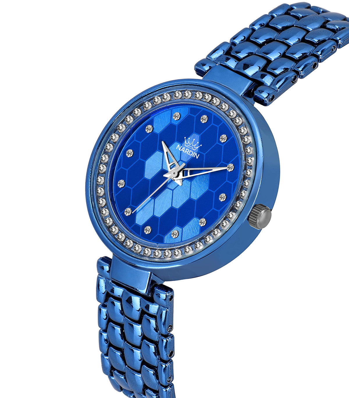 NARDIN Analogue Blue Dial Women's Watch NWS031 