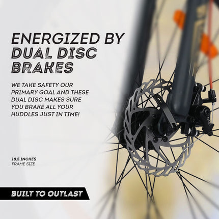 NINETY ONE E Cycle Series (Madrid - White Yellow, 27.5T - 21 Speed) 