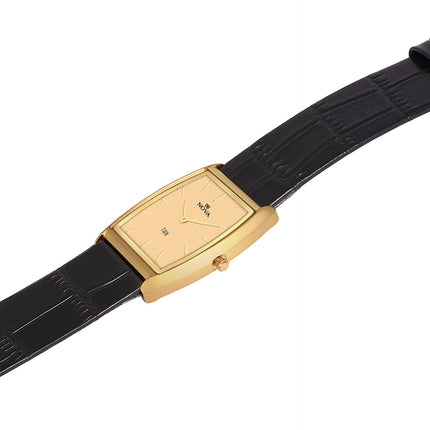 NOVA Slim Watch Men and Women Golden Slim Series Analog Watch - for Men & Women 