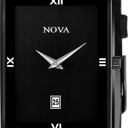 NOVA Slim Watch Mens & Women Slim Date Series Wrist Watch Analog Watch - for Men & Women 