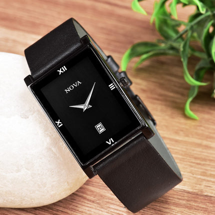 NOVA Slim Watch Mens & Women Slim Date Series Wrist Watch Analog Watch - for Men & Women 