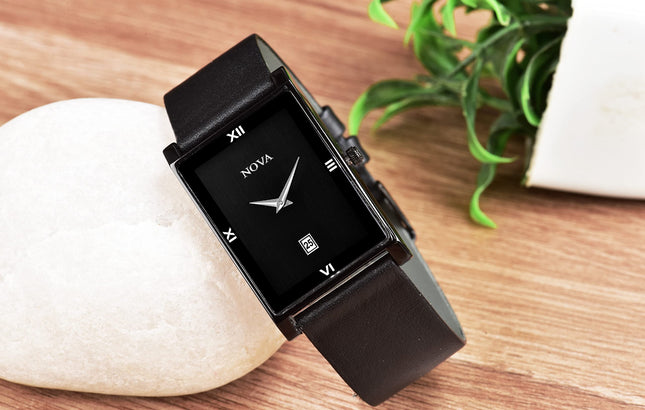 NOVA Slim Watch Mens & Women Slim Date Series Wrist Watch Analog Watch - for Men & Women 