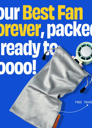 NUUK BFF Hand Fan, 13000 RPM Personal Fan With Icetouch Cooling |3600Mah USB Rechargeable Battery [Up To 10H] |Quiet Foldable Fan For Travel, Commute, Office, Makeup & Outdoor | 100-Speed Dial, Green 