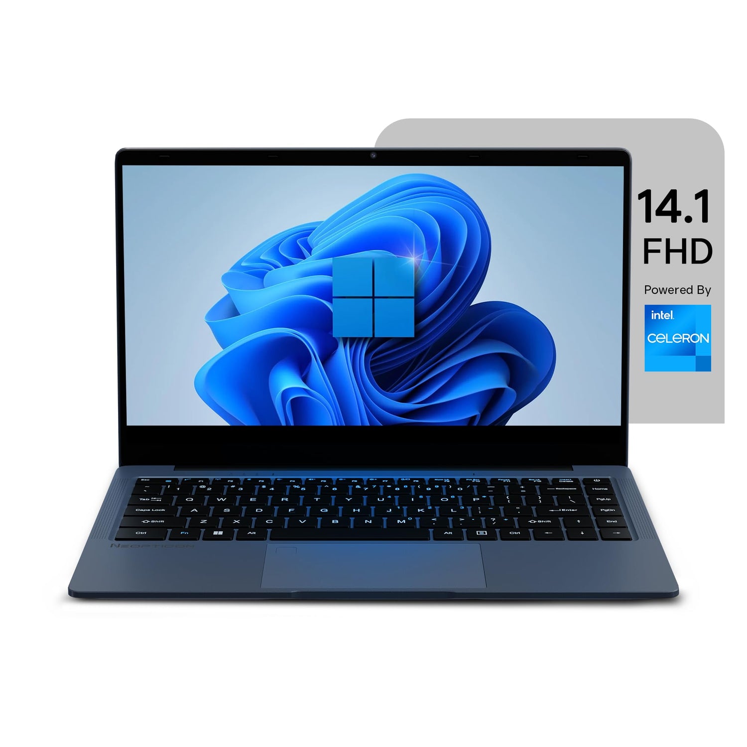 Neopticon BrowseBook 14.1in FHD Grey Laptop 4GB RAM 