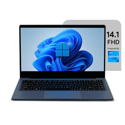 Neopticon BrowseBook 14.1in FHD Grey Laptop 4GB RAM 