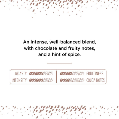 Nescafe Intenso Whole Roasted Coffee Beans, Arabica and Robusta Blend, 1kg, Bag 