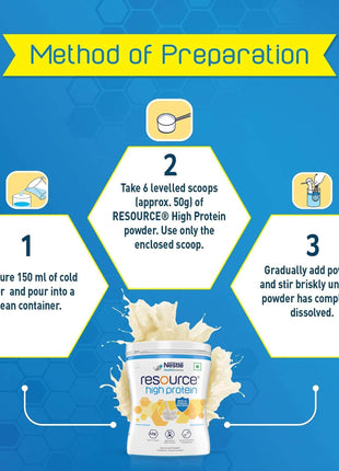 Nestle Health Science, Resource High Protein - 400 g 