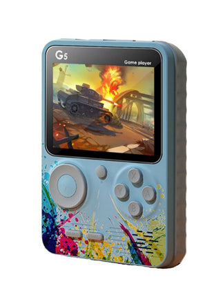 New World G5 Video Game for Kids, Handheld 500 in 1 Games for Kids, Handheld Video Game Game Box with TV Output Gaming Console, Rechargeable Video Game for Kids 
