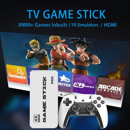 New World M15 Gaming Console with Game Stick, 1080p HD, Plug & Play TV Video Game Set for 2 Player, 2.4G Wireless, 10 Emulators, 