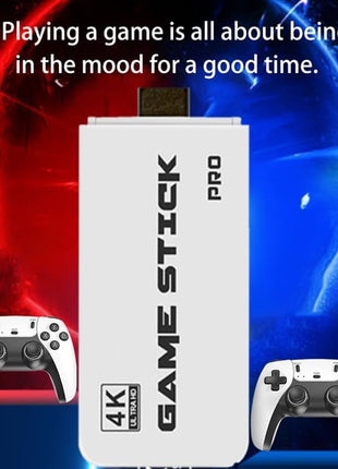New World M15 Gaming Console with Game Stick, 1080p HD, Plug & Play TV Video Game Set for 2 Player, 2.4G Wireless, 10 Emulators, 