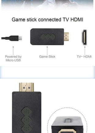 New World Mini Retro Classic Game Console,Plug & Play Wireless TV Video Game Console 4K HDMI Video Games Handheld Retro Gamepad Controller, TV Game Box Controller 