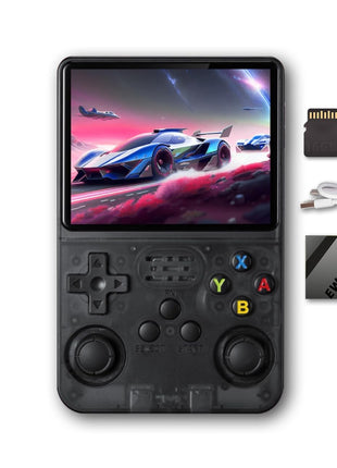 New World R36S Retro Handheld Video Game Console 3.5 inch Retro Handheld Video Games Consoles Built-in Rechargeable Battery Portable Style Hand Held Game Consoles 