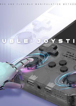 New World R36S Retro Handheld Video Game Console 3.5 inch Retro Handheld Video Games Consoles Built-in Rechargeable Battery Portable Style Hand Held Game Consoles 