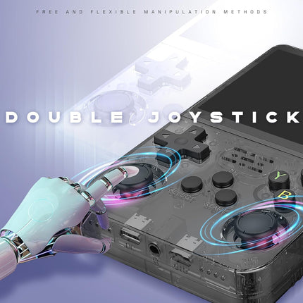 New World R36S Retro Handheld Video Game Console 3.5 inch Retro Handheld Video Games Consoles Built-in Rechargeable Battery Portable Style Hand Held Game Consoles 