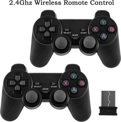 New World TV Video Games for Kids Wireless 64GB Memory, HD Classic Games Console with TF Card, 9 Emulator Console, HDMI Output TV Video Game Console Game Stick 