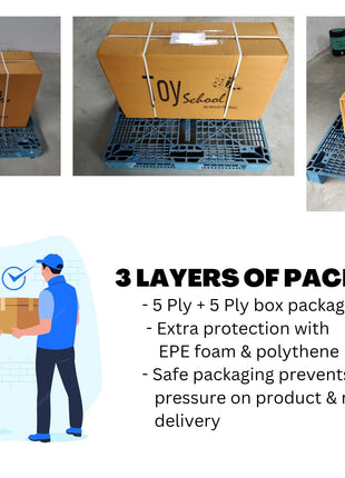 Nexus Product Kids Bike R3 Toy with Rechargeable Battery Operated Ride On for Kids to Drive | Electric Bike for Children [3 to 8 Years, Large, Blue+White] 