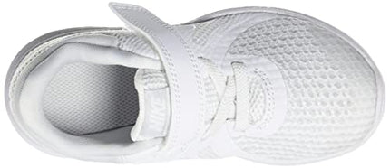 Nike Kids Boys Revolution 4 (TDV) Running Shoes 10C US (943304-101),White/White-Pure Platinum,9.5 Kids UK (10 US) 