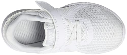 Nike Kids Boys Revolution 4 (TDV) Running Shoes 10C US (943304-101),White/White-Pure Platinum,9.5 Kids UK (10 US) 