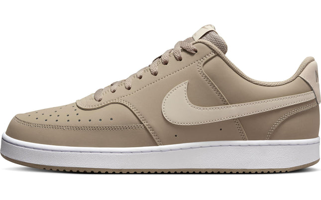 Nike Men Court Vision Lo-Khaki/Sanddrift-White-9Uk, Casual 