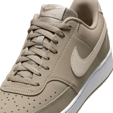 Nike Men Court Vision Lo-Khaki/Sanddrift-White-9Uk, Casual 