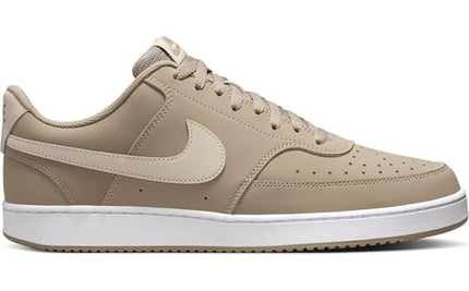 Nike Men Court Vision Lo-Khaki/Sanddrift-White-9Uk, Casual 