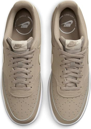 Nike Men Court Vision Lo-Khaki/Sanddrift-White-9Uk, Casual 