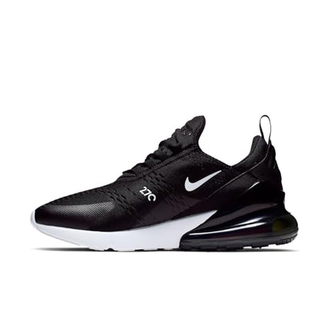 Nike Men's Air Max 270 Running Shoes, Black, 8 US