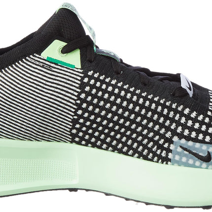 Nike Men's Interact Run Running Shoes-Black/White-Platinum Tint-Vapor GREEN-FD2291-006-8UK 