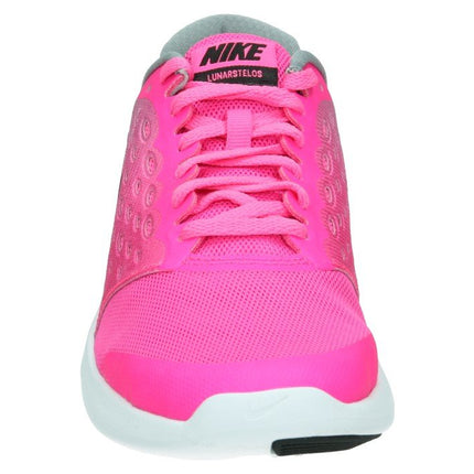 Nike Men's Revolution 3 (GS) Pink Blast Black White 600 Running Shoes (844974-600) 