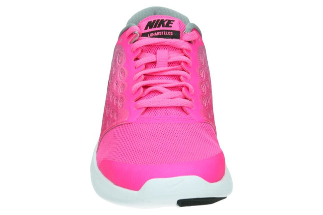 Nike Men's Revolution 3 (GS) Pink Blast Black White 600 Running Shoes (844974-600) 