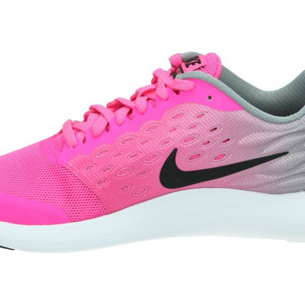 Nike Men's Revolution 3 (GS) Pink Blast Black White 600 Running Shoes (844974-600) 