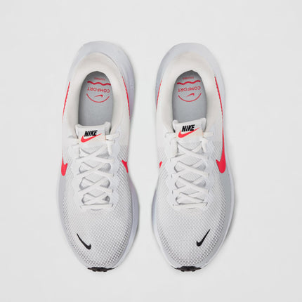 Nike Revolution 8-White/Bright Crimson-Pure PLATINUM-BLACK-HJ9198-102-11UK 